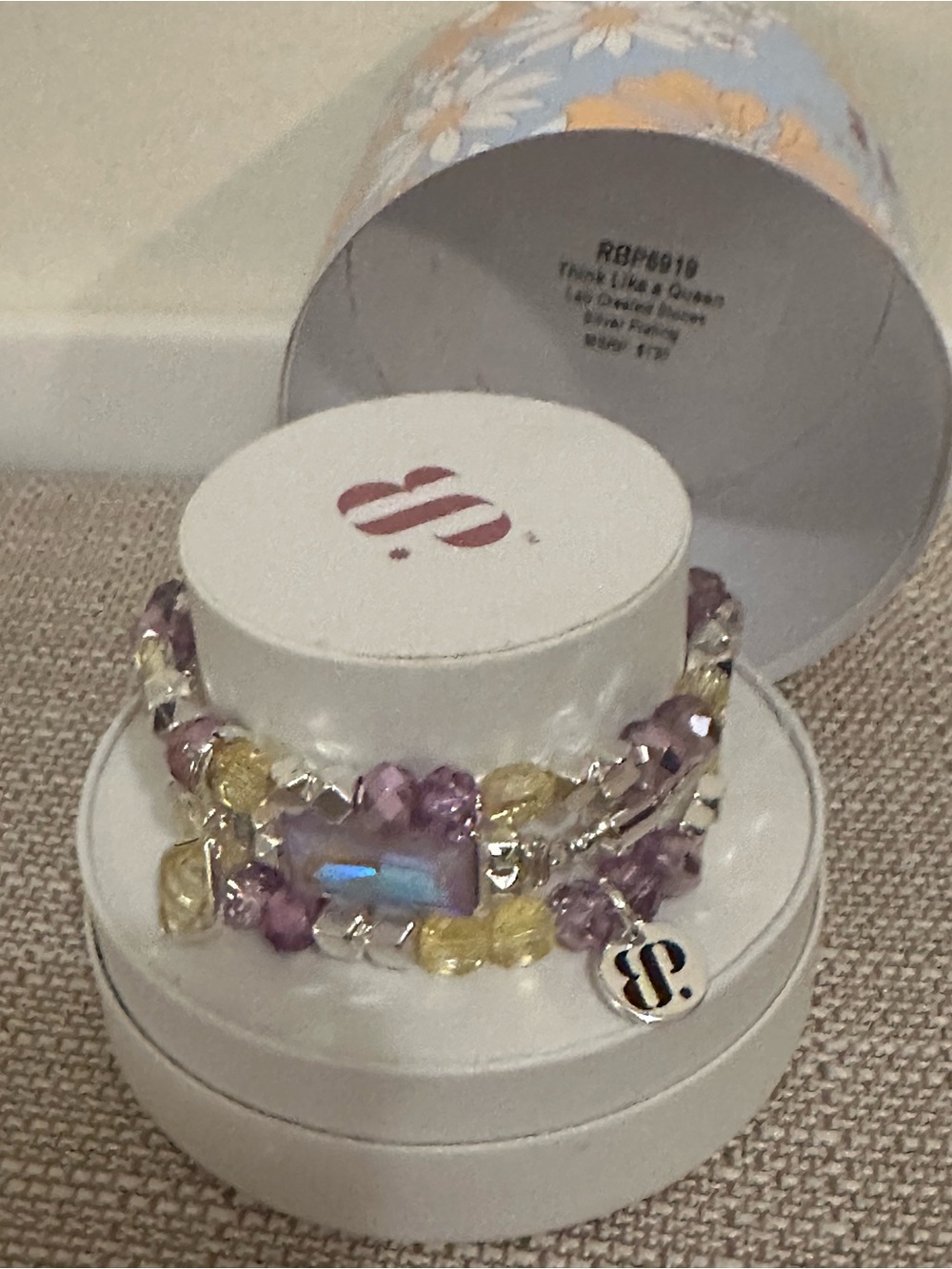 👑 Think Like A Queen RBP6919 2024 BP Spring Stacks Bracelets 👑 - Picture 6 of 14